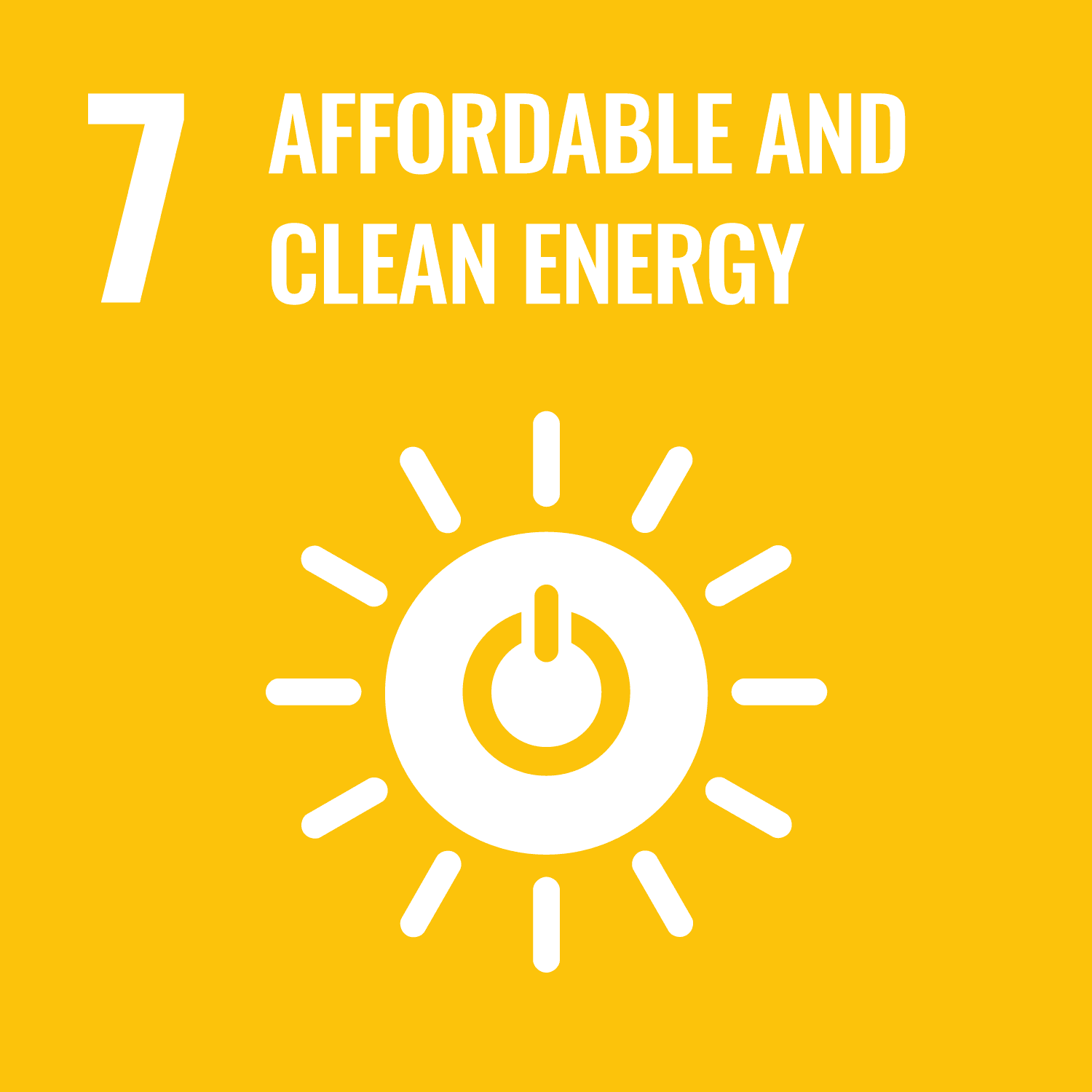 SDG 7: Affordable Energy